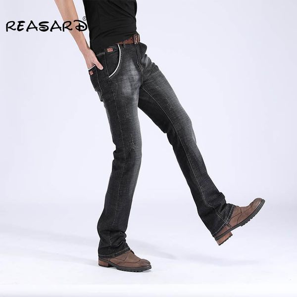 mens autumn 2021 summer flared jeans thin denim pants slim black flare trousers boot cut fit business casual men's, Blue
mens autumn 2021 summer flared jeans thin denim pants slim black flare trousers boot cut fit business casual men's, Blue