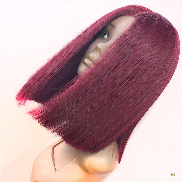 99j 13x4 blunt cutbob lace front wigs pre plucked with baby hair silky straight brazilian remy short wig for black women human hair, Black;brown
99j 13x4 blunt cutbob lace front wigs pre plucked with baby hair silky straight brazilian remy short wig for black women human hair, Black;brown