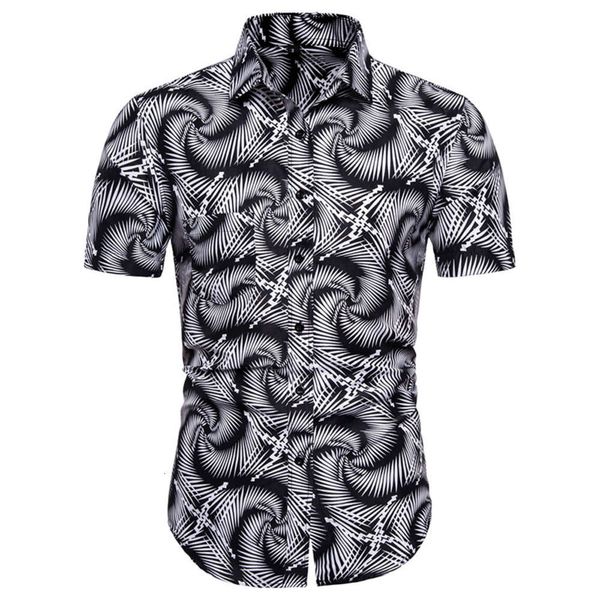 men's shirt cardigan fashion square collar men's short sleeve casual trend shirt men, White;black
men's shirt cardigan fashion square collar men's short sleeve casual trend shirt men, White;black