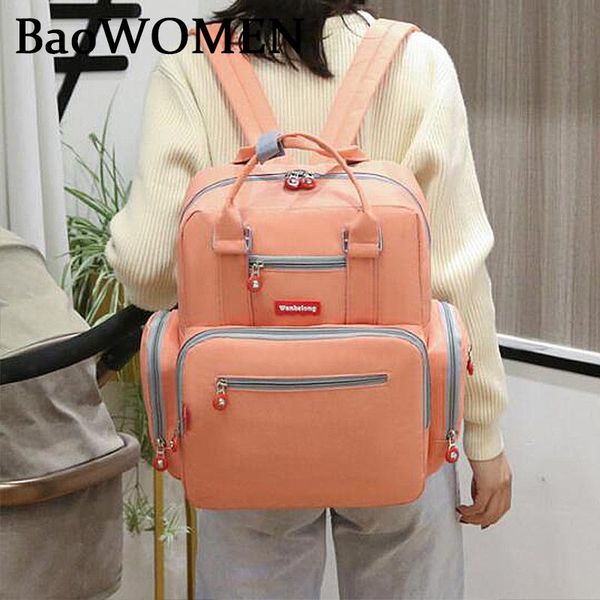 backpack baowomen mummy maternity nappy bags large capacity baby bag multi-function waterproof outdoor nursing for care
backpack baowomen mummy maternity nappy bags large capacity baby bag multi-function waterproof outdoor nursing for care