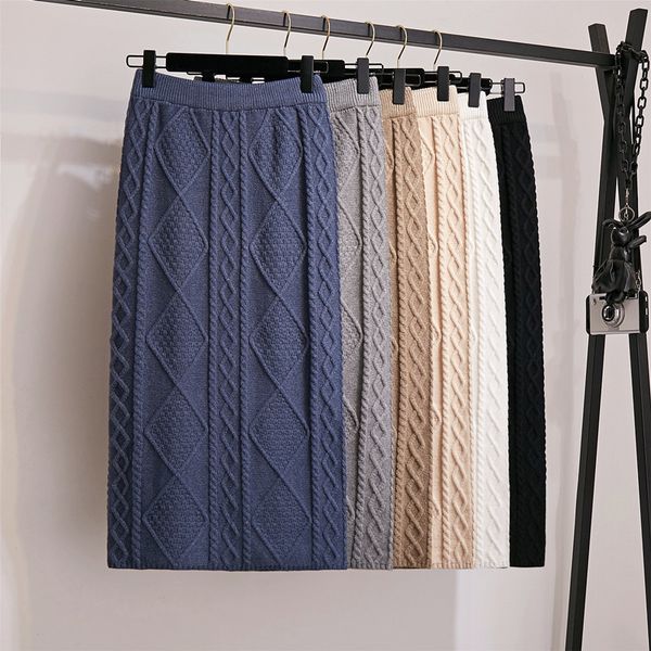 Skirts skirts Winter Warm Thickened Zigzag Twist Knitted Pencil Skirt High Waist Hip Pack Calf Long Tube Knit S JWCP, Black
Skirts skirts Winter Warm Thickened Zigzag Twist Knitted Pencil Skirt High Waist Hip Pack Calf Long Tube Knit S JWCP, Black