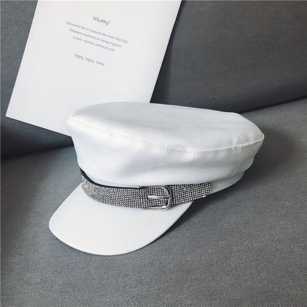 berets hat female summer korean version of the wild trendy casual rhinestone beret octagonal navy, Blue;gray
berets hat female summer korean version of the wild trendy casual rhinestone beret octagonal navy, Blue;gray