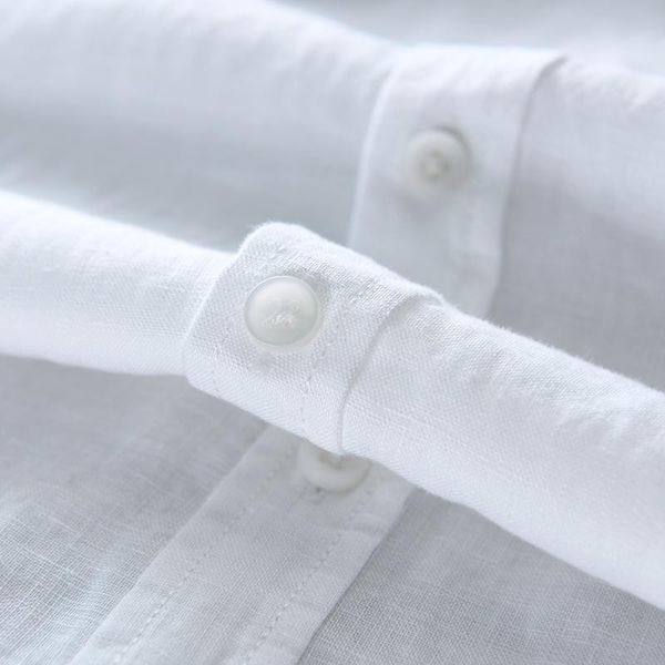 men's casual shirts men brand clothing shirt s-3xl 5 colors solid white camisa mens 100% pure linen long-sleeved, White;black
men's casual shirts men brand clothing shirt s-3xl 5 colors solid white camisa mens 100% pure linen long-sleeved, White;black