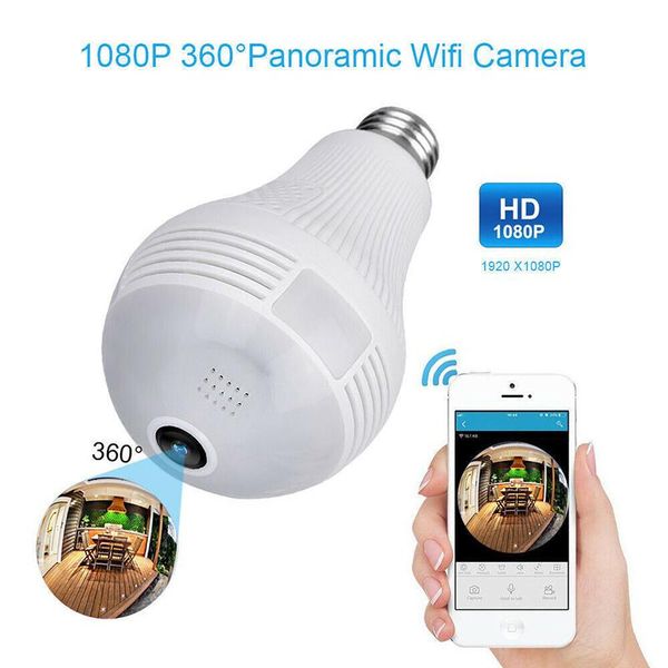 bulbs 1/2/4 pack wifi bulb camera 960p hd smart 360 degree panoramic fisheye hidden light security lamp
bulbs 1/2/4 pack wifi bulb camera 960p hd smart 360 degree panoramic fisheye hidden light security lamp