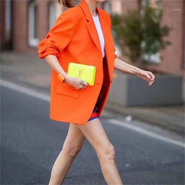 women's suits & blazers zxqj women 2021 fashion oversized single button blazer coat vintage long sleeve welt pockets female outerwear s, White;black
women's suits & blazers zxqj women 2021 fashion oversized single button blazer coat vintage long sleeve welt pockets female outerwear s, White;black