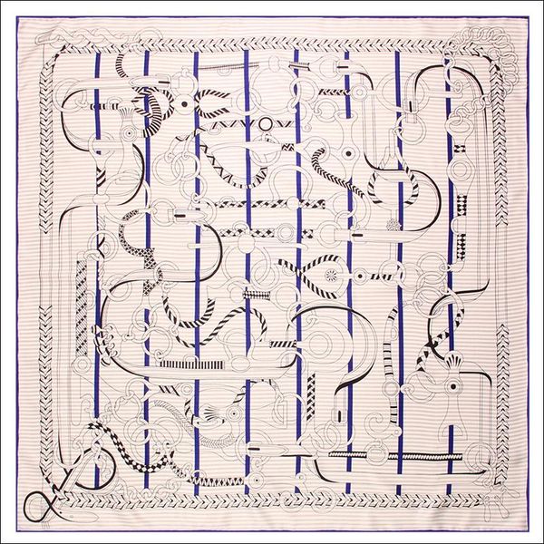 scarves vintage head scaves designer silk scarf 90*90cm square twill hand rolled edges foulard en soie, Blue;gray
scarves vintage head scaves designer silk scarf 90*90cm square twill hand rolled edges foulard en soie, Blue;gray