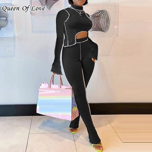 women's tracksuits striped long sleeve crop t-shirt draped stacked flare pants suit jogging two piece leggings sets outfit soprt track, Gray
women's tracksuits striped long sleeve crop t-shirt draped stacked flare pants suit jogging two piece leggings sets outfit soprt track, Gray