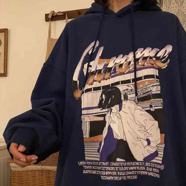 women korean style hoodies vintage solid color long sleeve oversized hooded sweatshirt lady large coats clothes hoodie vintage, Black
women korean style hoodies vintage solid color long sleeve oversized hooded sweatshirt lady large coats clothes hoodie vintage, Black