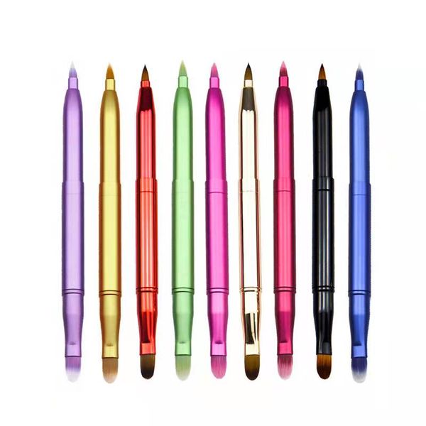double head cosmetic brush telescopic lip brush eyeliner makeup adjustable tool
double head cosmetic brush telescopic lip brush eyeliner makeup adjustable tool