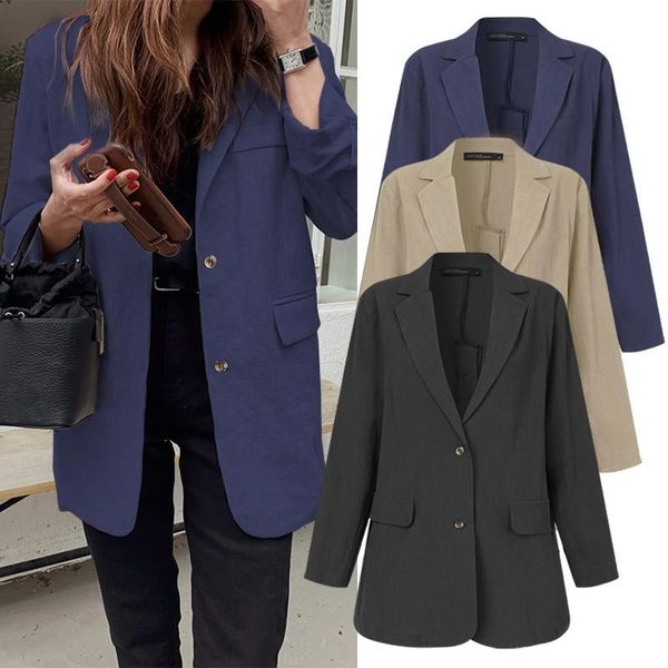 women coats and jackets 2021 fashion ladies double-breasted blazer zanzea casual solid outwear female office suits plus size 5xl women', White;black
women coats and jackets 2021 fashion ladies double-breasted blazer zanzea casual solid outwear female office suits plus size 5xl women', White;black