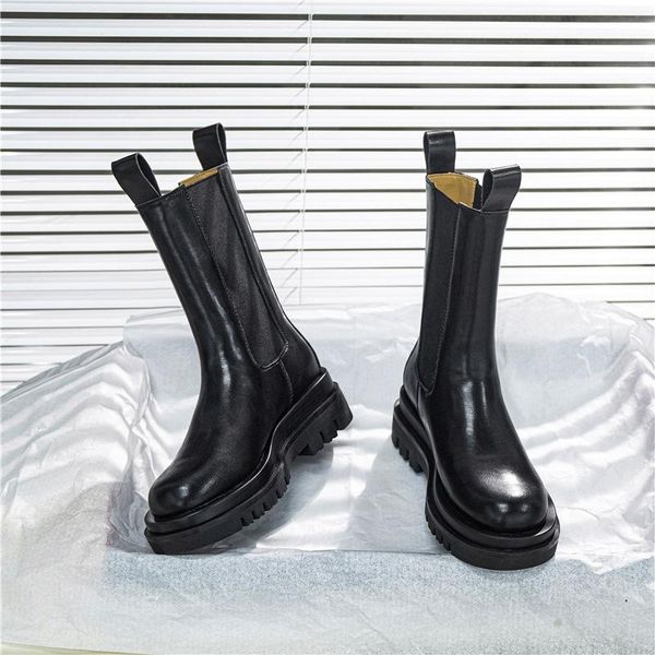 boots autumn winter 2021 leather chimney children's thick bottomed short tube knight's chelsy women's shoes, Black
boots autumn winter 2021 leather chimney children's thick bottomed short tube knight's chelsy women's shoes, Black