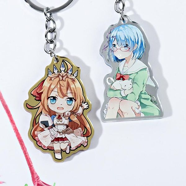 keychains vograce mirror surface double side epoxy transparent acrylic charm, Silver
keychains vograce mirror surface double side epoxy transparent acrylic charm, Silver