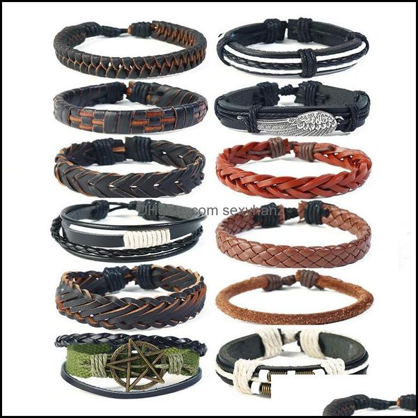 cuff bracelets jewelryretro woven 12-piece cowe mens diy leather combination bracelet drop delivery 2021 awlnr, White
cuff bracelets jewelryretro woven 12-piece cowe mens diy leather combination bracelet drop delivery 2021 awlnr, White