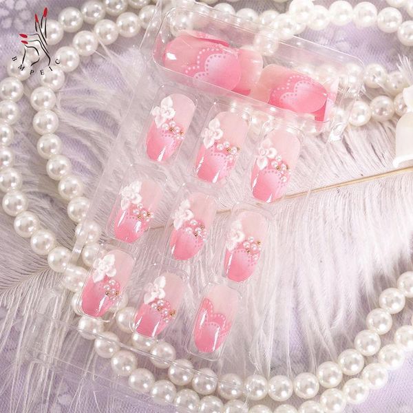 false nails diy bride pink flowers fake nail art full cover 3d valentine's day decoration stickers display french artificial design man, Red;gold
false nails diy bride pink flowers fake nail art full cover 3d valentine's day decoration stickers display french artificial design man, Red;gold