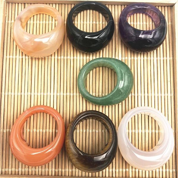 wedding rings reiki natural gem stone finger ring for men women pink quartz tiger eye lapis lazuli black obsidian party jewelry, Slivery;golden
wedding rings reiki natural gem stone finger ring for men women pink quartz tiger eye lapis lazuli black obsidian party jewelry, Slivery;golden