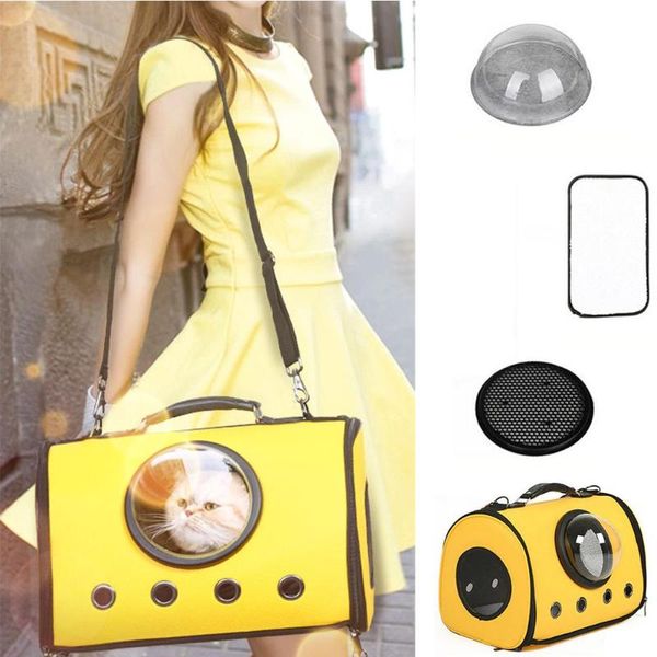 cat carriers,crates & houses pet bag 2021 360 degree sightseeing space fashion breathable travel dog carrier #4m17
cat carriers,crates & houses pet bag 2021 360 degree sightseeing space fashion breathable travel dog carrier #4m17
