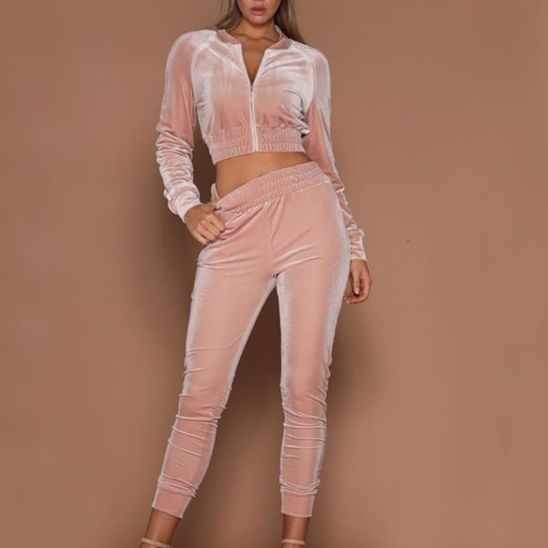 women's two piece pants 2 set women short style velvet long sleeve slim fit elastic waist pencil pant full length solid female trouser, White
women's two piece pants 2 set women short style velvet long sleeve slim fit elastic waist pencil pant full length solid female trouser, White