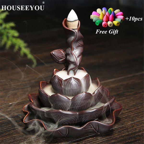 fragrance lamps delicate lotus black waterfall burner ceramic backflow incense holder aroma smoke censer meditation zen
fragrance lamps delicate lotus black waterfall burner ceramic backflow incense holder aroma smoke censer meditation zen