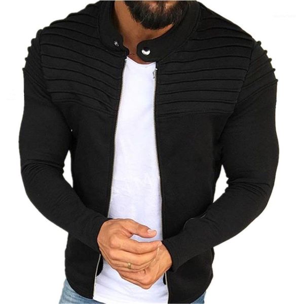 men's hoodies & sweatshirts spring autumn casual jacket men fashion zipper male streetwear long sleeves solid coat stripe brushed cloth, Black
men's hoodies & sweatshirts spring autumn casual jacket men fashion zipper male streetwear long sleeves solid coat stripe brushed cloth, Black