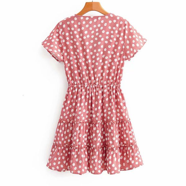 dresses v-neck short sleeve waist drawstring sweet polka dot stitching women's beach resort harajuku fresh chic female dress, Black;gray
dresses v-neck short sleeve waist drawstring sweet polka dot stitching women's beach resort harajuku fresh chic female dress, Black;gray