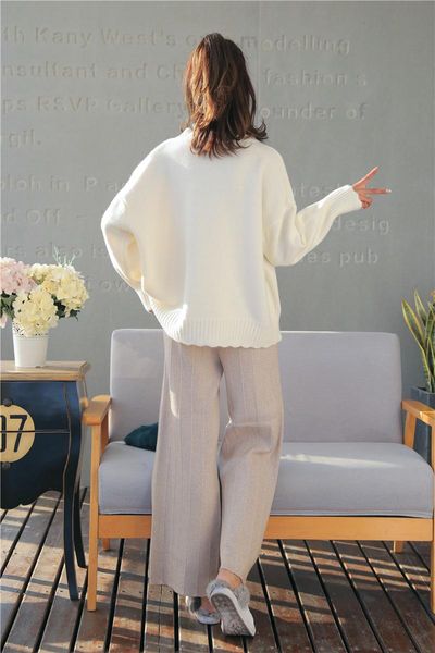 women's sweaters sweet girl sweater autumn winter knit pullover long sleeve outwear korean style women solid, White;black
women's sweaters sweet girl sweater autumn winter knit pullover long sleeve outwear korean style women solid, White;black