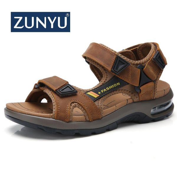 sandals zunyu genuine leather men summer leisure beach shoes men's big size 38-46, Black
sandals zunyu genuine leather men summer leisure beach shoes men's big size 38-46, Black
