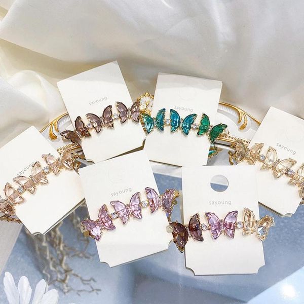 sweet crystal hairpins glass butterfly shape hair clips clamp for girl barrettes broken accessories, Slivery;white
sweet crystal hairpins glass butterfly shape hair clips clamp for girl barrettes broken accessories, Slivery;white