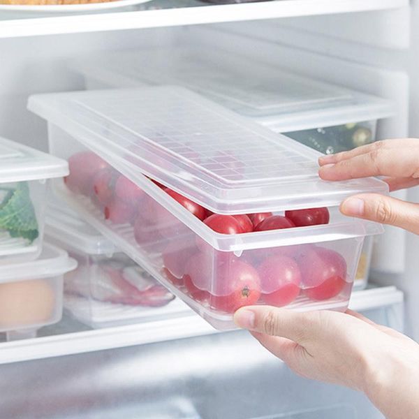 storage bottles & jars refrigerator organizer box food container with lids plastic fresh keeping rack kitchen gadget
storage bottles & jars refrigerator organizer box food container with lids plastic fresh keeping rack kitchen gadget