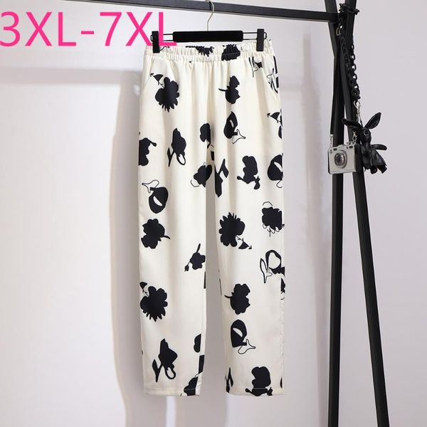 women's pants & capris spring autumn plus size straight for women large loose casual elastic waist floral long trousers white 4xl 5xl 6, Black;white
women's pants & capris spring autumn plus size straight for women large loose casual elastic waist floral long trousers white 4xl 5xl 6, Black;white