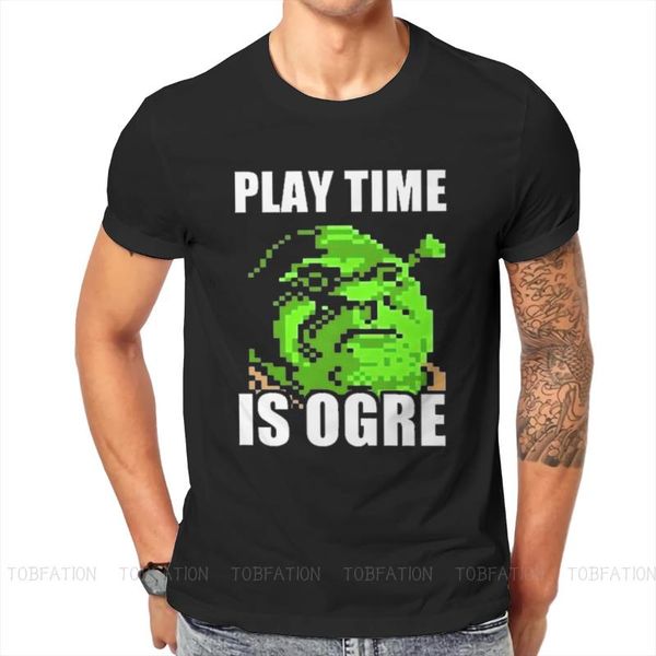 men's t-shirts play time is ogre man's tshirt shrek fiona film crewneck short sleeve 100% cotton t shirt funny gift idea, White;black
men's t-shirts play time is ogre man's tshirt shrek fiona film crewneck short sleeve 100% cotton t shirt funny gift idea, White;black
