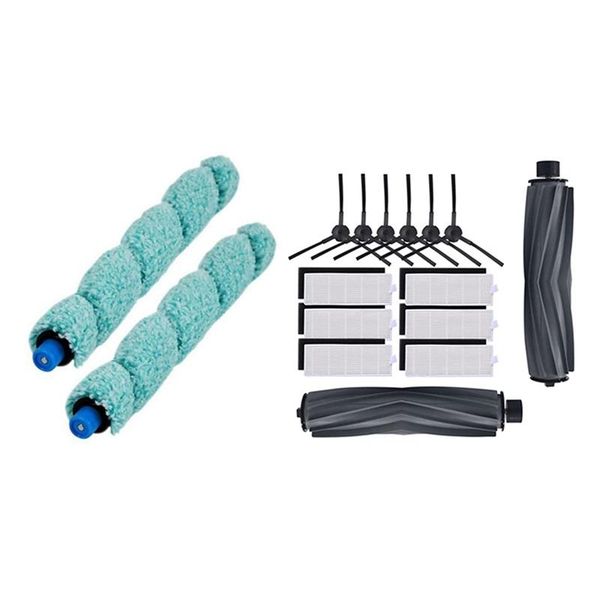 vacuum cleaners 2pcs floor washing robotic cleaner main brush with filter side rubber roller set, 20pcs
vacuum cleaners 2pcs floor washing robotic cleaner main brush with filter side rubber roller set, 20pcs