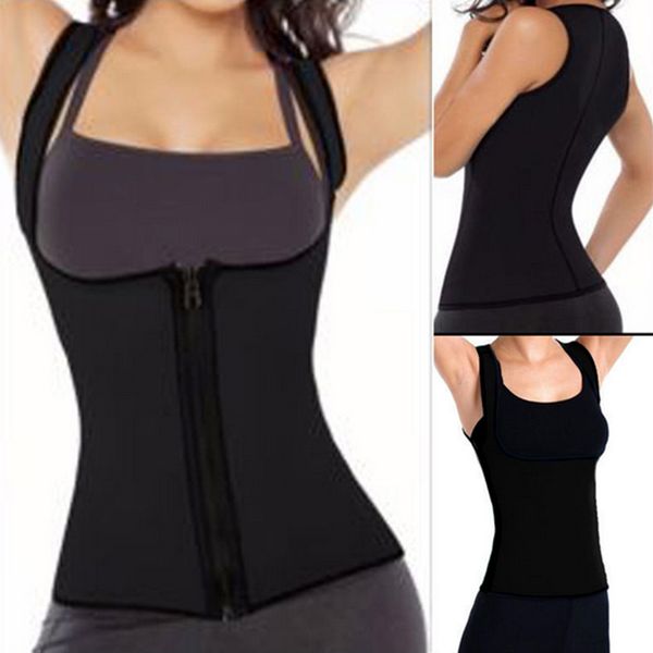 neoprene body shaper slimming waist trainer cincher vest women workout thermo push up body shapers women corset, Black;white
neoprene body shaper slimming waist trainer cincher vest women workout thermo push up body shapers women corset, Black;white