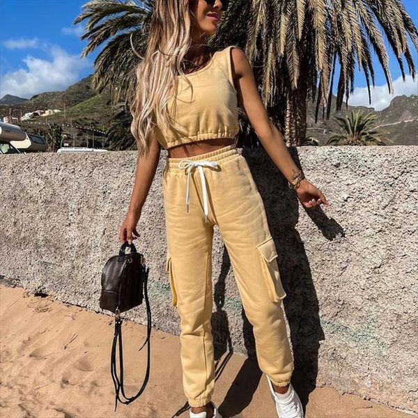 summer sport set womens pants crop and drawstring trousers solid two piece sets casual loose ladies jogger suit female, White
summer sport set womens pants crop and drawstring trousers solid two piece sets casual loose ladies jogger suit female, White