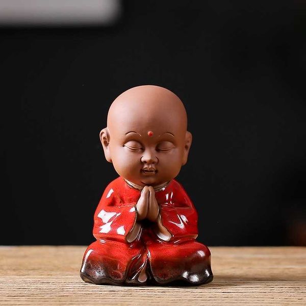 chinese zen purple sand little monk tea pet decoration creative boutique home desk decoration ceramic crafts
chinese zen purple sand little monk tea pet decoration creative boutique home desk decoration ceramic crafts