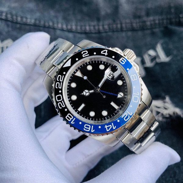 40mm men's mechanical watch with sapphire glass all gmt working and alone adjust automatic winding movement men's sports classic g, Slivery;brown
40mm men's mechanical watch with sapphire glass all gmt working and alone adjust automatic winding movement men's sports classic g, Slivery;brown