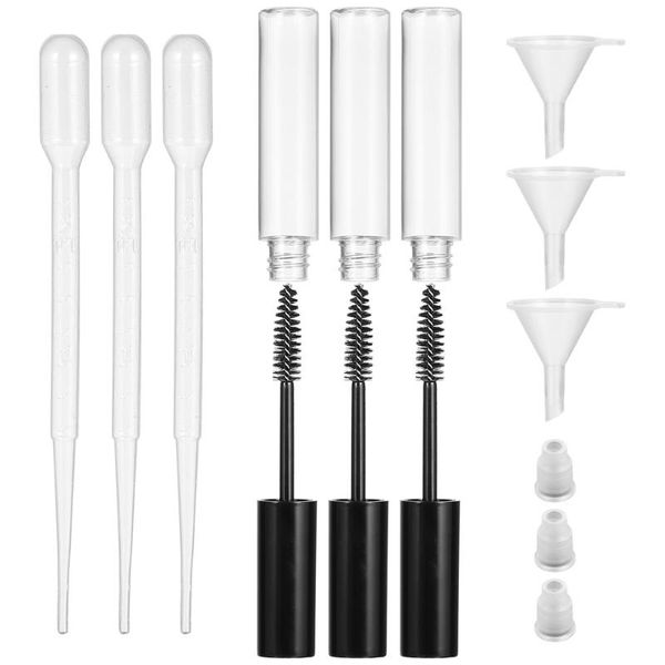 storage bottles & jars 9pcs 10ml empty mascara tube eyelash cream container bottle with funnel dropper
storage bottles & jars 9pcs 10ml empty mascara tube eyelash cream container bottle with funnel dropper