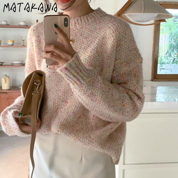 loose warm long-sleeved pullover women o-neck pull femme hiver korea chic autumn sweet mixed color woman sweaters women's, White;black
loose warm long-sleeved pullover women o-neck pull femme hiver korea chic autumn sweet mixed color woman sweaters women's, White;black