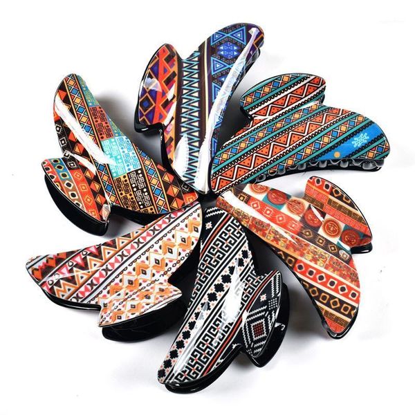9cm geometric grid plaid big claw hair clip crab clamp acrylic accessories for women headwear haircrab head band 210121
9cm geometric grid plaid big claw hair clip crab clamp acrylic accessories for women headwear haircrab head band 210121