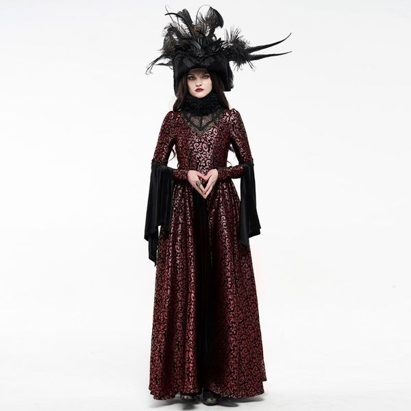 casual dresses victorian vintage removable fur collar party club stage performance long women's gothic jacquard gorgeous dress punkrave, Black;gray
casual dresses victorian vintage removable fur collar party club stage performance long women's gothic jacquard gorgeous dress punkrave, Black;gray
