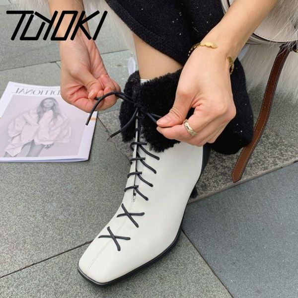 boots tuyoki genuine leather women ankle fashion high heel winter shoes woman short warm office lady footwear size 34-40, Black
boots tuyoki genuine leather women ankle fashion high heel winter shoes woman short warm office lady footwear size 34-40, Black