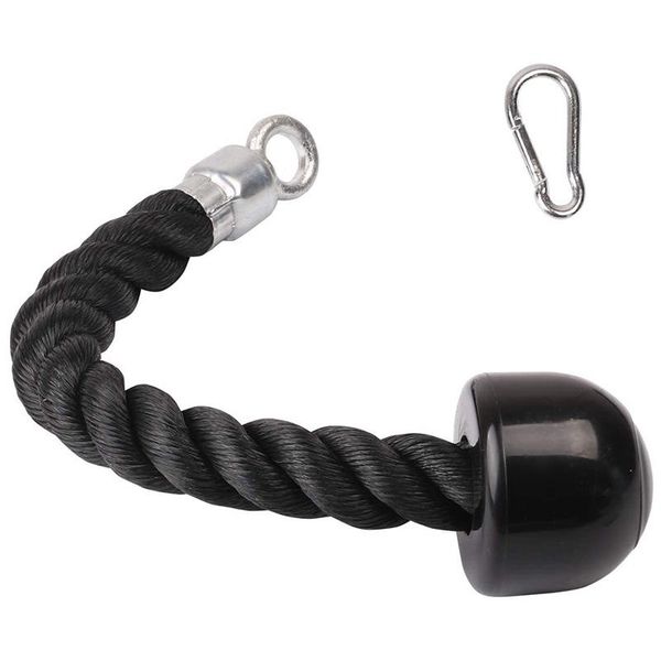 accessories heavy duty tricep pull down single rope with snap hook, fitness attachment cable machine pulldown for home gym
accessories heavy duty tricep pull down single rope with snap hook, fitness attachment cable machine pulldown for home gym
