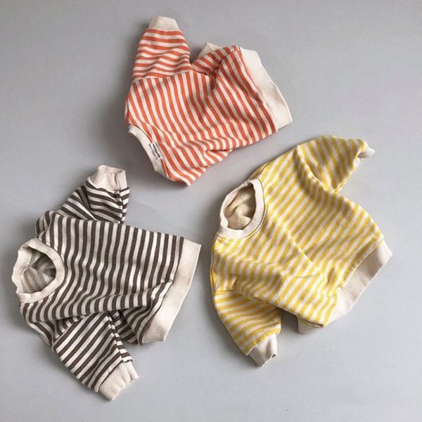 boys girls sweatshirts autumn spring kids hoodies o-neck classic striped children clothing 210429, Blue
boys girls sweatshirts autumn spring kids hoodies o-neck classic striped children clothing 210429, Blue