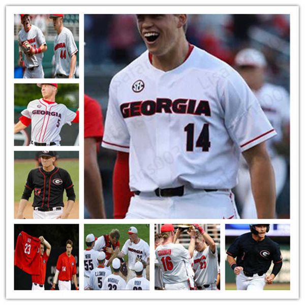 college georgia bulldogs cam shepherd cole wilcox patrick sullivan cole tate emerson hancock tucker bradley baseball jersey s-4xl, Black
college georgia bulldogs cam shepherd cole wilcox patrick sullivan cole tate emerson hancock tucker bradley baseball jersey s-4xl, Black