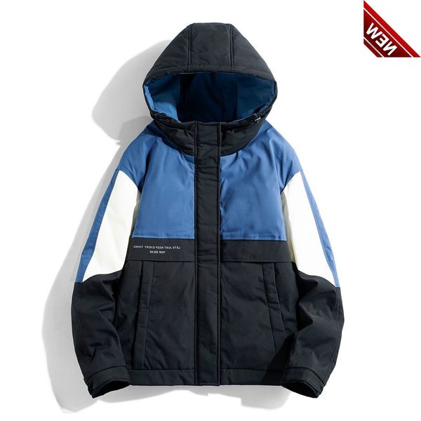 quality mens winter 90% duck down coats male fashion patchwork waterproof jackets men hooded short overcoats jk-866, Black
quality mens winter 90% duck down coats male fashion patchwork waterproof jackets men hooded short overcoats jk-866, Black
