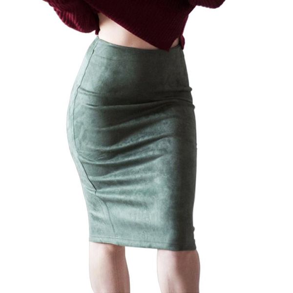 skirts autumn winter suede skirt women multicolor bag hip solid color high waist slim split one-step pencil pu leather, Black
skirts autumn winter suede skirt women multicolor bag hip solid color high waist slim split one-step pencil pu leather, Black