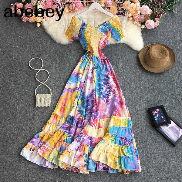 summer bohemian v-neck short sleeve dress cross patchwork tie dye print high waist pleated mid-length a-line dress 210715, Black;gray
summer bohemian v-neck short sleeve dress cross patchwork tie dye print high waist pleated mid-length a-line dress 210715, Black;gray