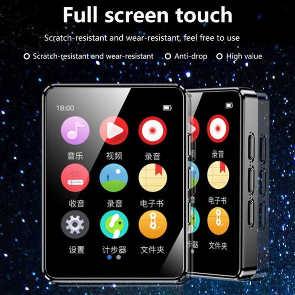 & mp4 players wholesale full touch screen mp3 player bt5.0 hifi walkman music built-in speaker with recording /fm radio/video
& mp4 players wholesale full touch screen mp3 player bt5.0 hifi walkman music built-in speaker with recording /fm radio/video
