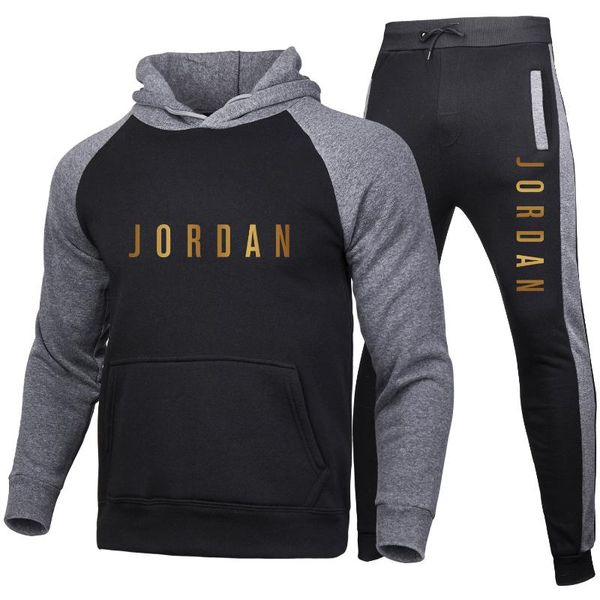 men's sets hoodies+pants autumn winter hooded sweatshirt sweatpants fashion casual men set hoodie pant printing pullover hoody hoodies, Black
men's sets hoodies+pants autumn winter hooded sweatshirt sweatpants fashion casual men set hoodie pant printing pullover hoody hoodies, Black