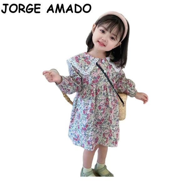 girl's dresses autumn girl es korean style big collar floral cotton long sleeve princess for girls kid clothes e20672 0yom, Red;yellow
girl's dresses autumn girl es korean style big collar floral cotton long sleeve princess for girls kid clothes e20672 0yom, Red;yellow