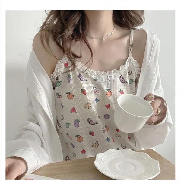 qweek pajamas japanese style kawaii womens sleepwears lace fruit print pyjamas cotton pijamas teen girls home clothes nightwear, Black;red
qweek pajamas japanese style kawaii womens sleepwears lace fruit print pyjamas cotton pijamas teen girls home clothes nightwear, Black;red